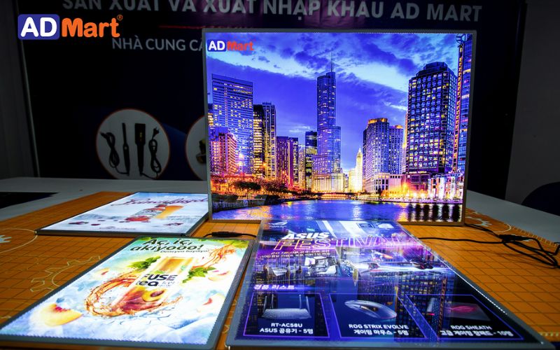 Tranh điện rút cạnh Admart
