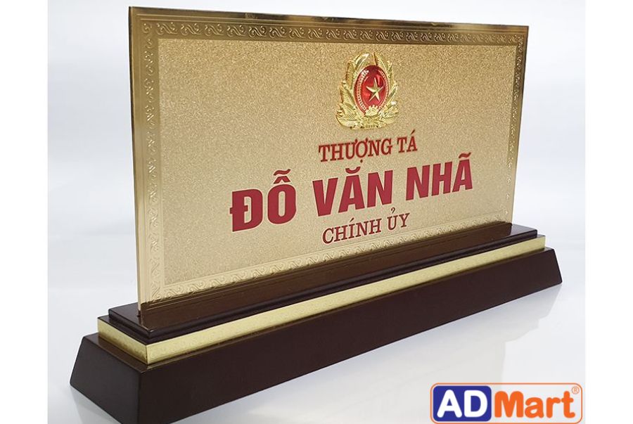 biển đồng inox