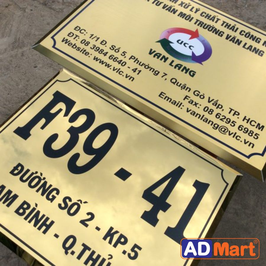 Công nghệ ăn mòn kim loại - Biển công ty 