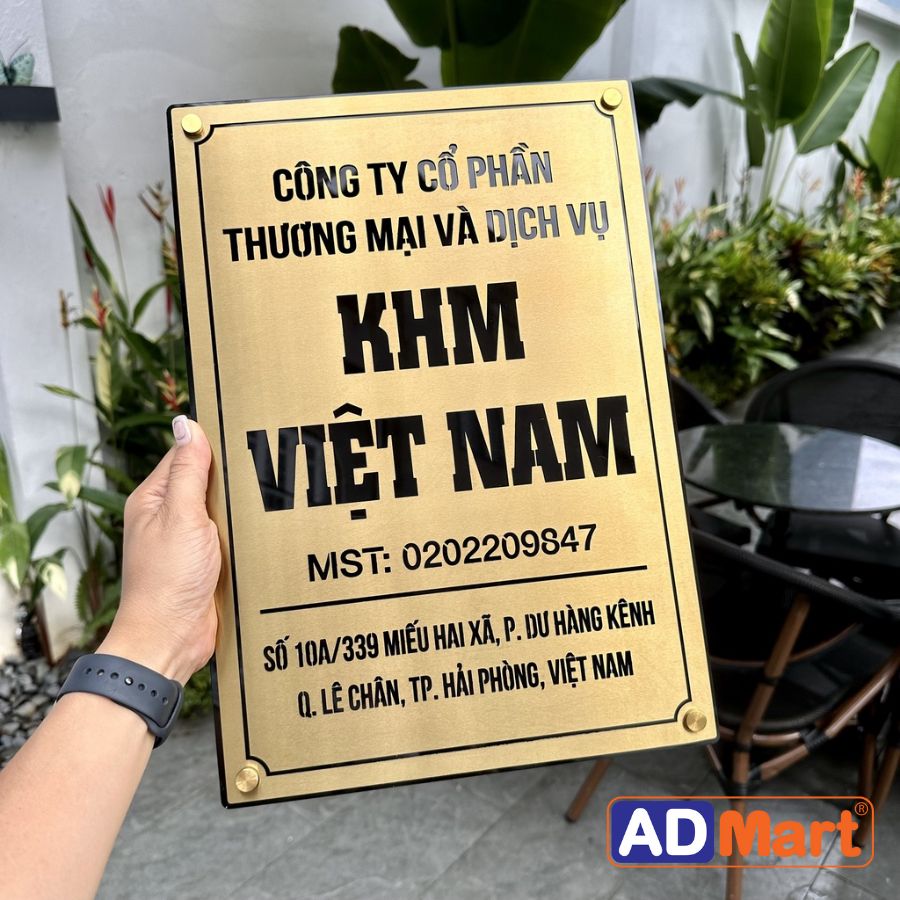 Sản phẩm từ công nghệ ăn mòn kim loại 