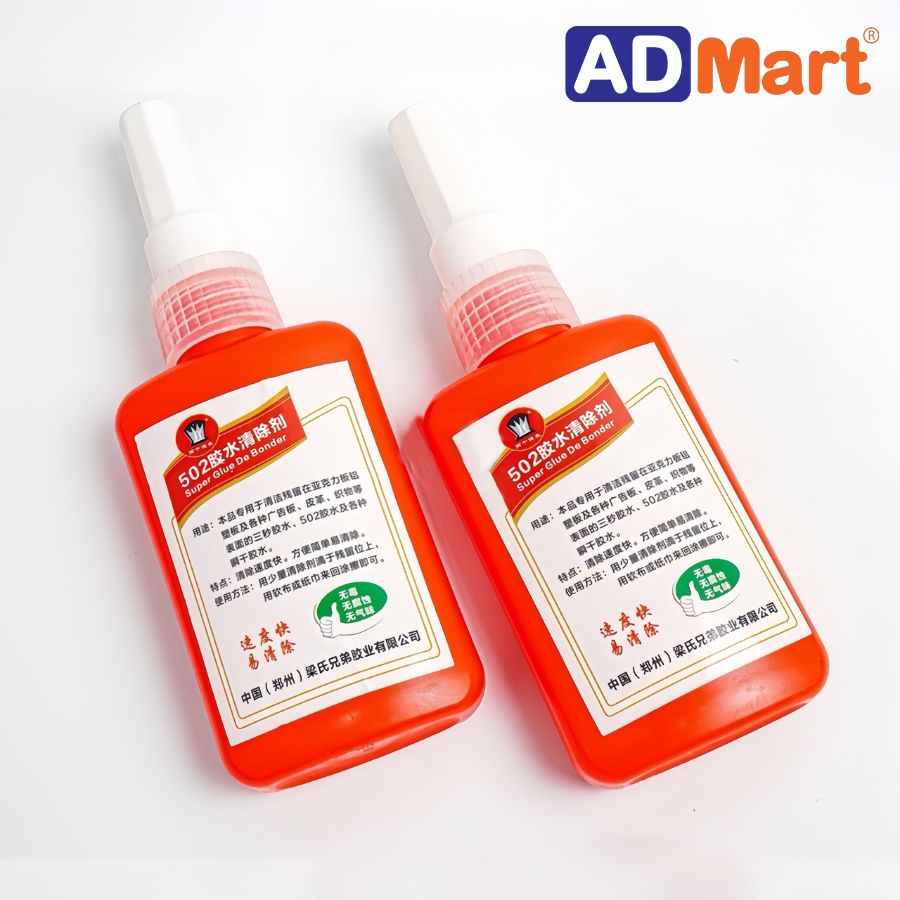 dung dịch tẩy keo 502