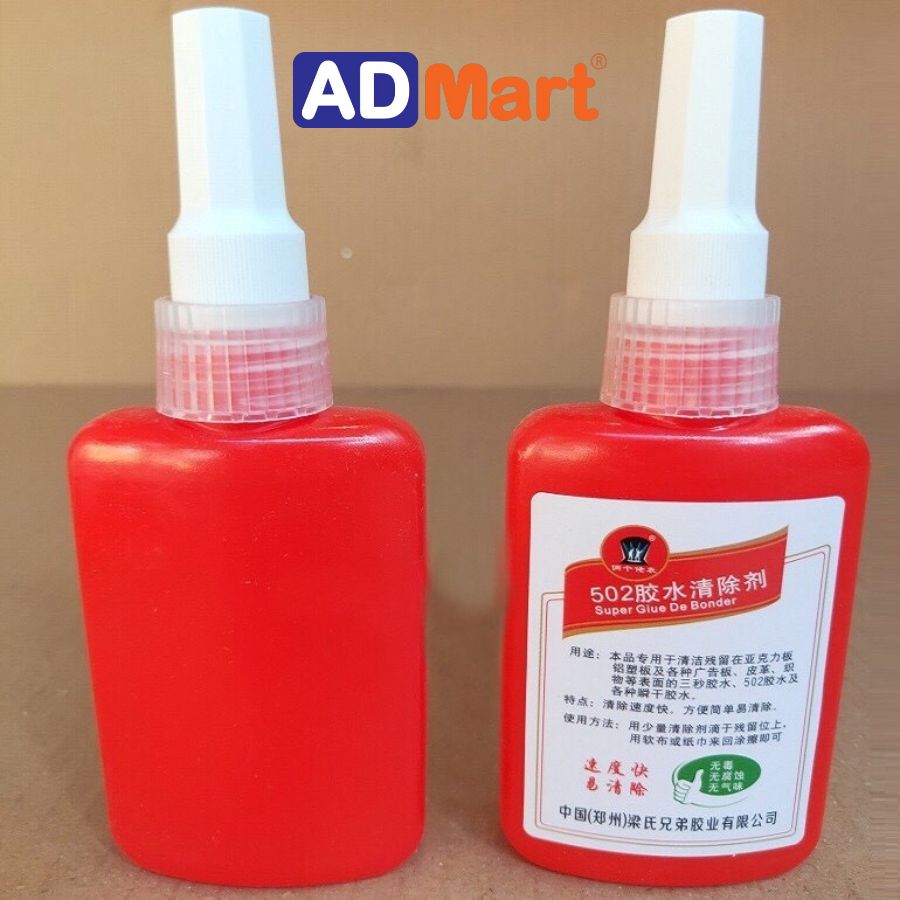 dung dịch tẩy keo 502