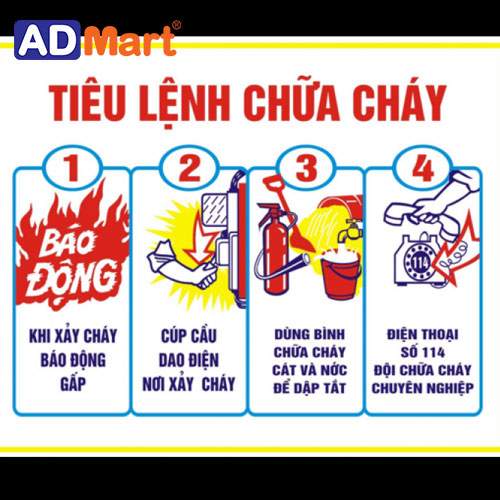 Bộ tiêu lệnh nội quy phòng cháy chữa cháy