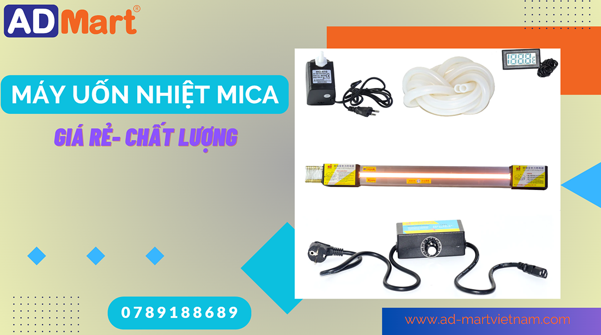 Máy uốn mica giá rẻ chất lượng tại Hà Nội và TP. Hồ Chí Minh