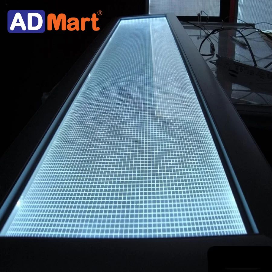 tấm mica dẫn sáng caro