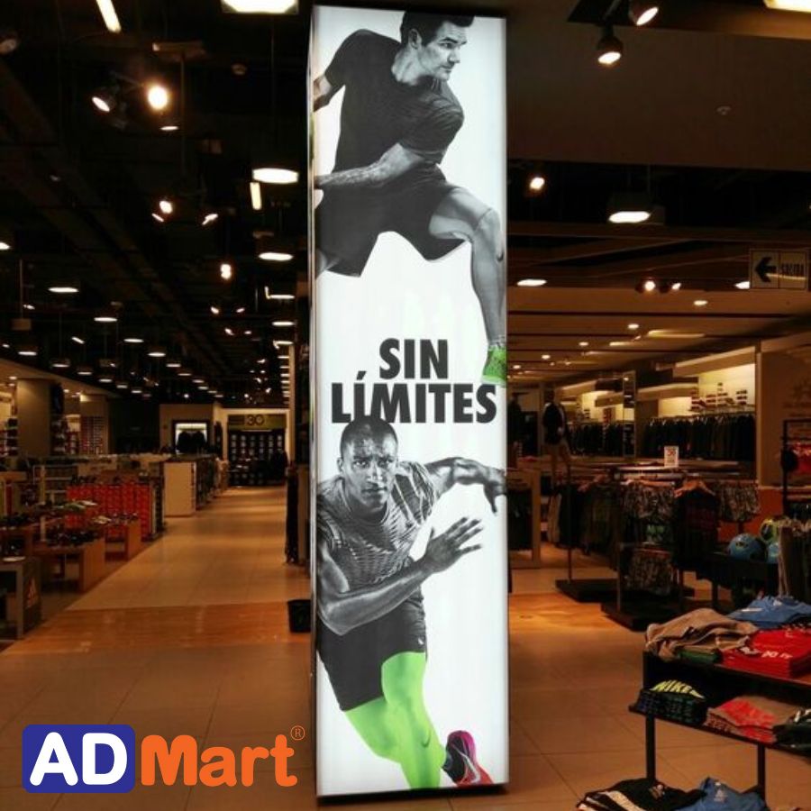 tấm mica dẫn sáng caro