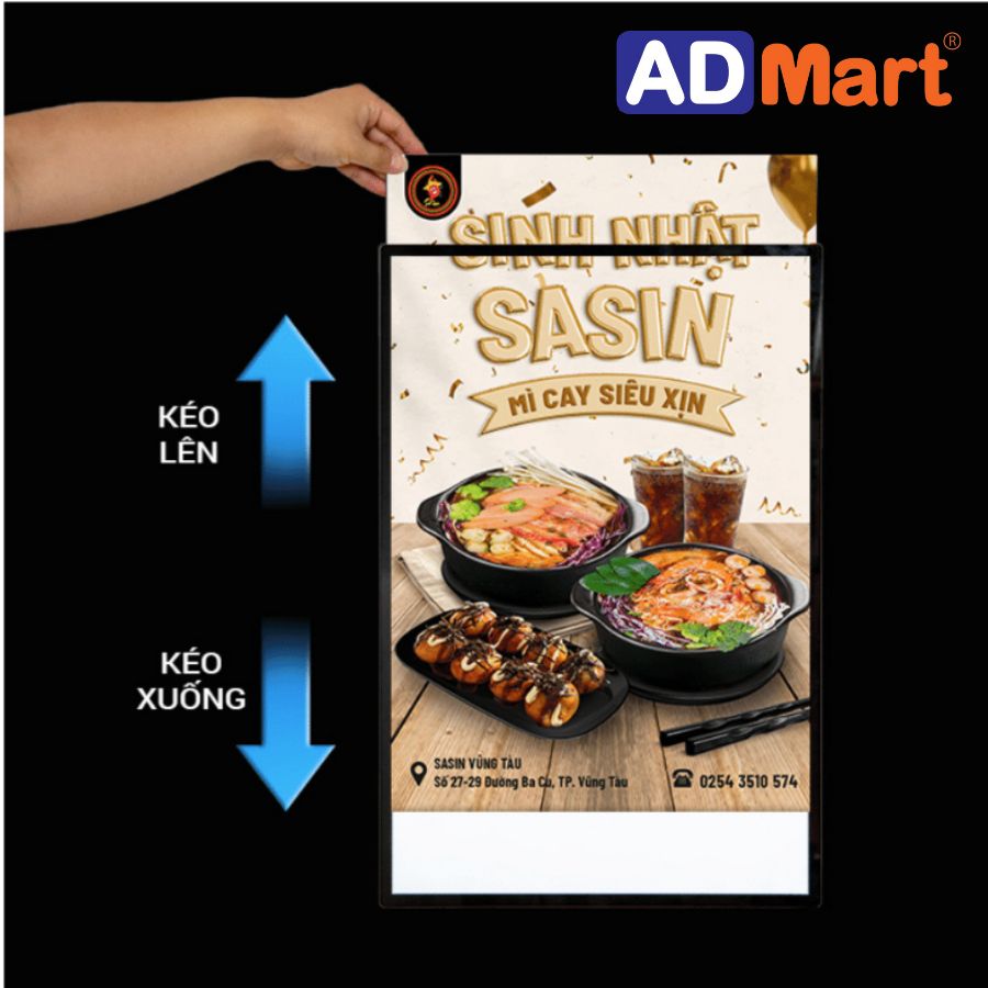 Tranh mica đèn led