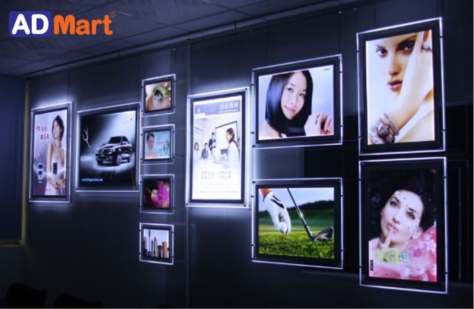 Vật tư hộp đèn siêu mỏng