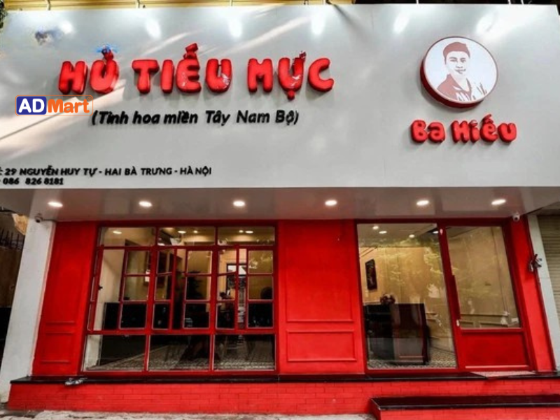 Bảng hiệu hủ tiếu là gì? Các loại bảng hiệu phổ biến hiện nay