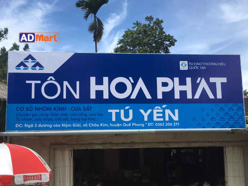 Tại sao biển bạt khung sắt trở thành lựa chọn số 1 cho doanh nghiệp?
