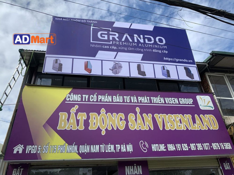 Top 4 mẫu in biển quảng cáo bất động sản phổ biến