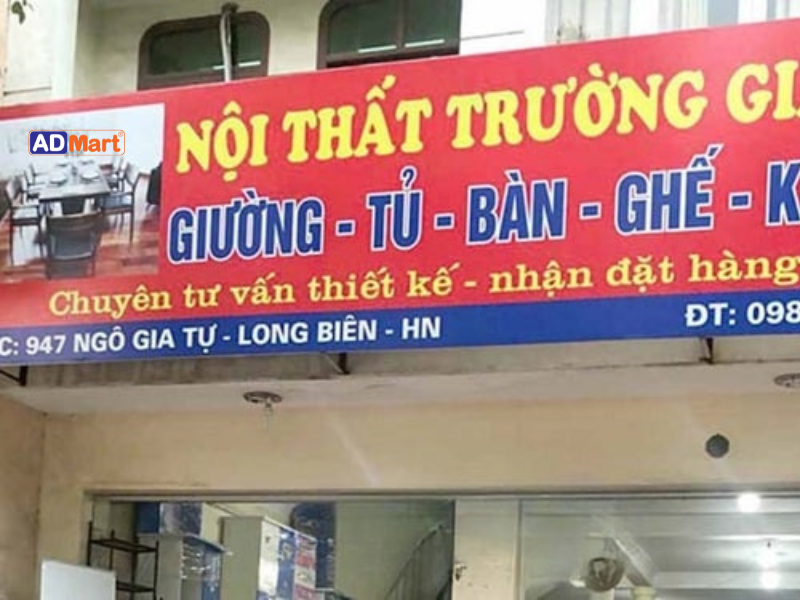 Biển quảng cáo đồ gỗ in UV có bền màu, sang trọng và thu hút?