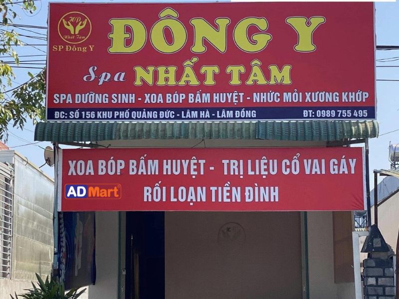 In UV biển quảng cáo đông y bền màu