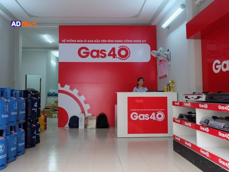 Biển quảng cáo gas in UV chuẩn màu, bền đẹp, an toàn cho cửa hàng gas