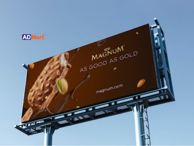 Biển quảng cáo kem in UV sắc nét, bền màu, nổi bật mọi không gian