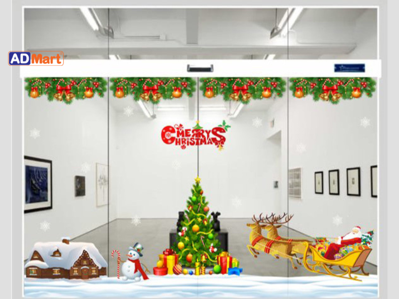 Làm thế nào để chọn decal trang trí noel đẹp, chuẩn màu cho mùa giáng sinh 2025?