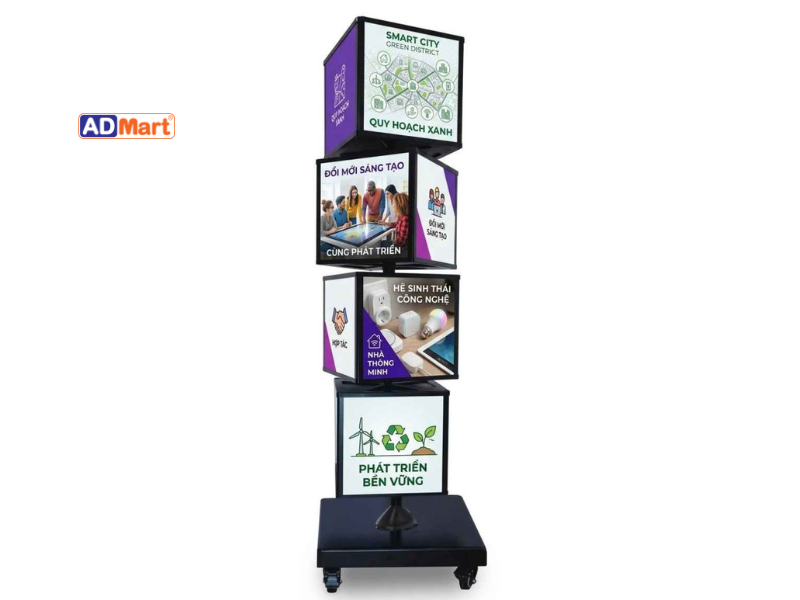 Hộp đèn xoay 360 là gì?