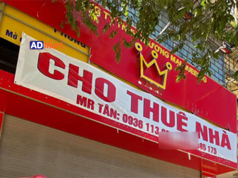 Gợi ý công nghệ in bạt cho thuê nhà giá rẻ