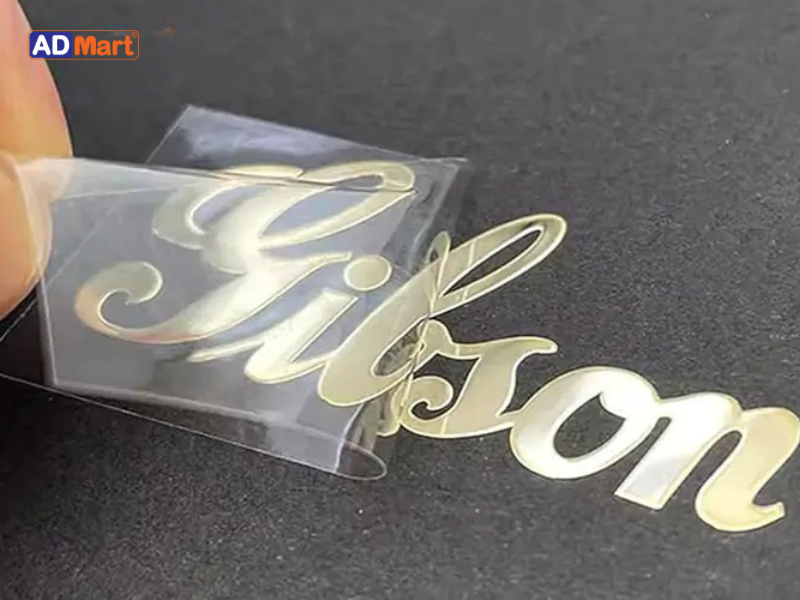 In decal chữ chuyên nghiệp – Dịch vụ in ấn quảng cáo đẹp, bền lâu