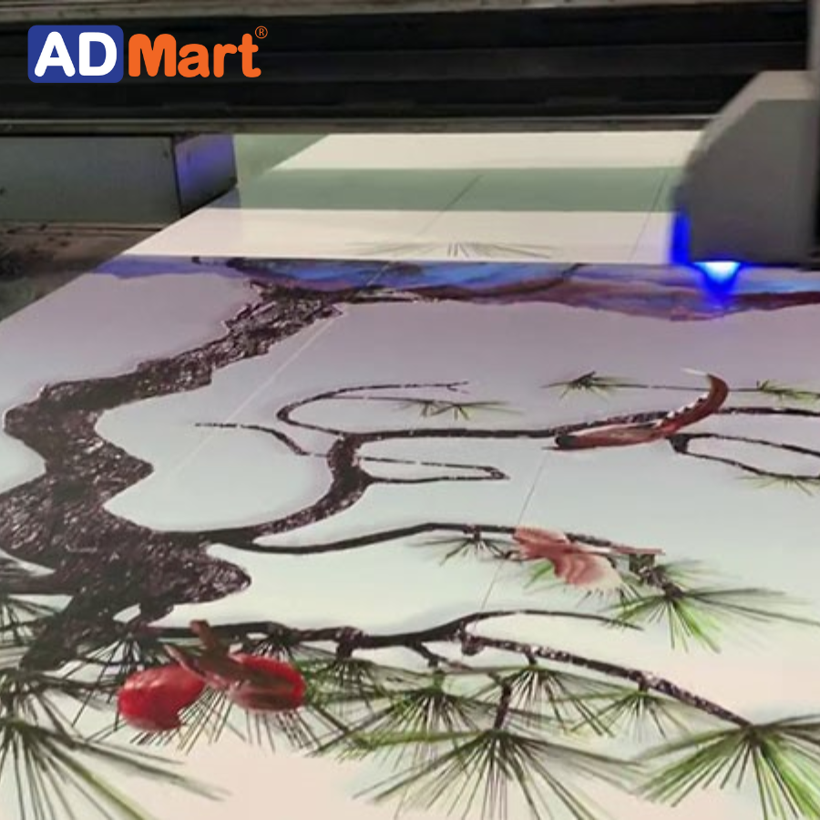 Công nghệ in UV là gì? Ưu điểm của công nghệ in UV trên gạch
