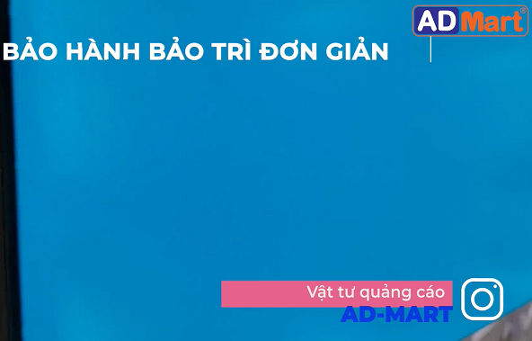 Nhôm sập 10cm ứng dụng trong các công trình thi công quảng cáo lớn.