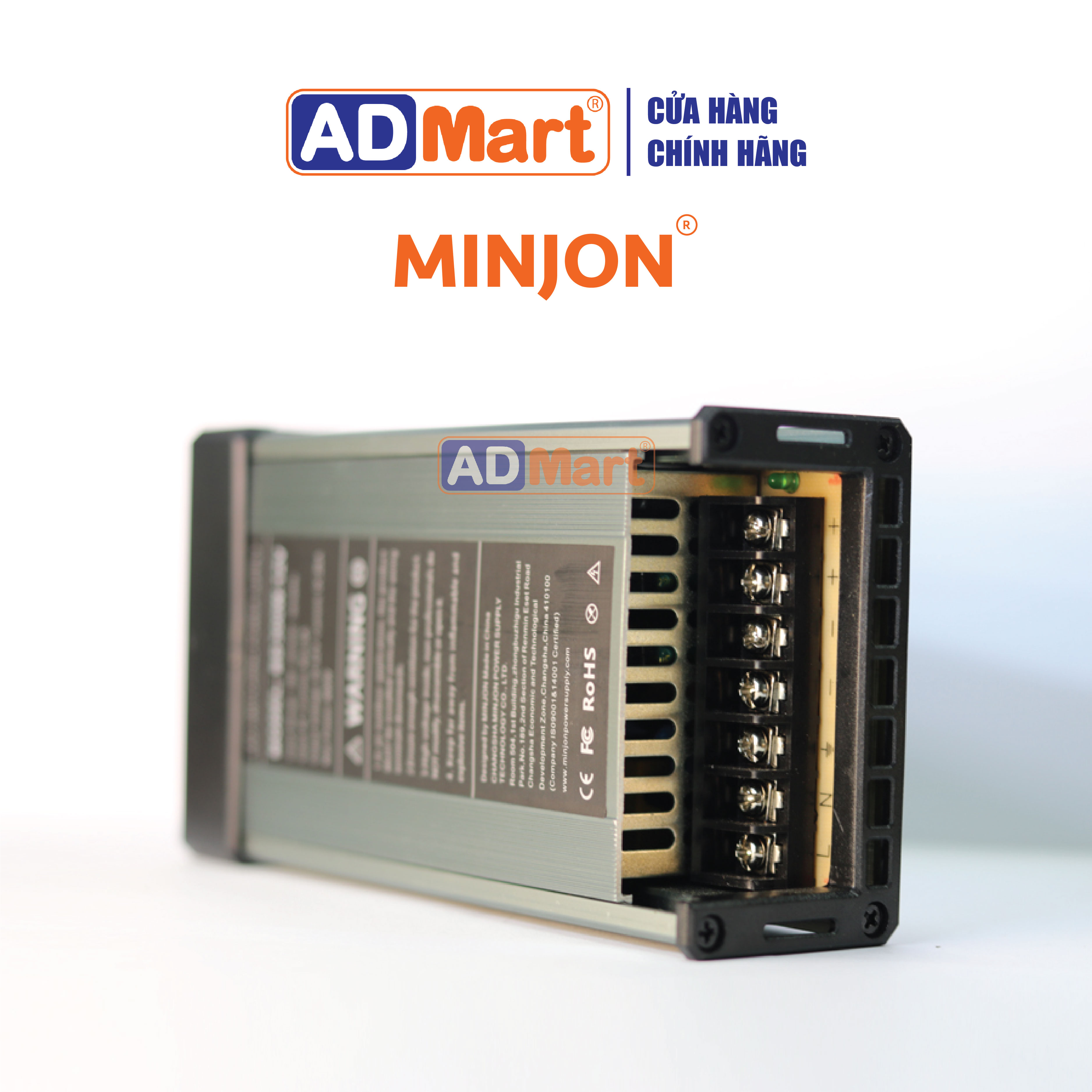 Nguồn Minjon BD300W-12V ngoài trời