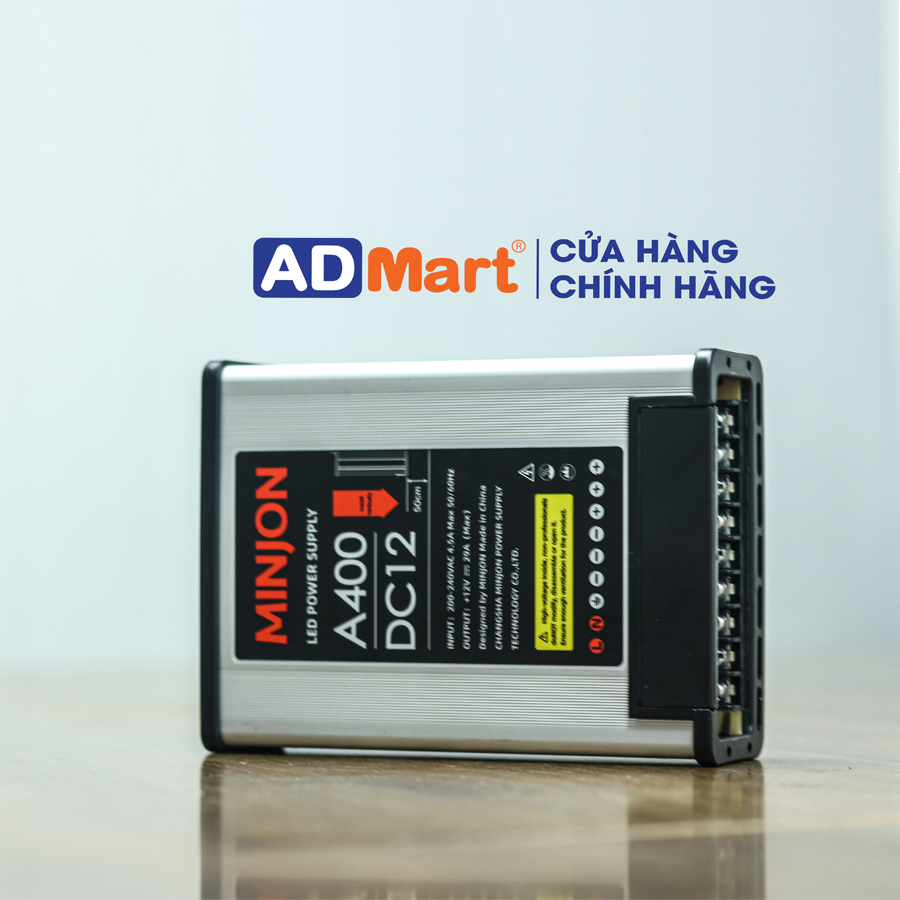 Nguồn Minjon A400-12V ngoài trời