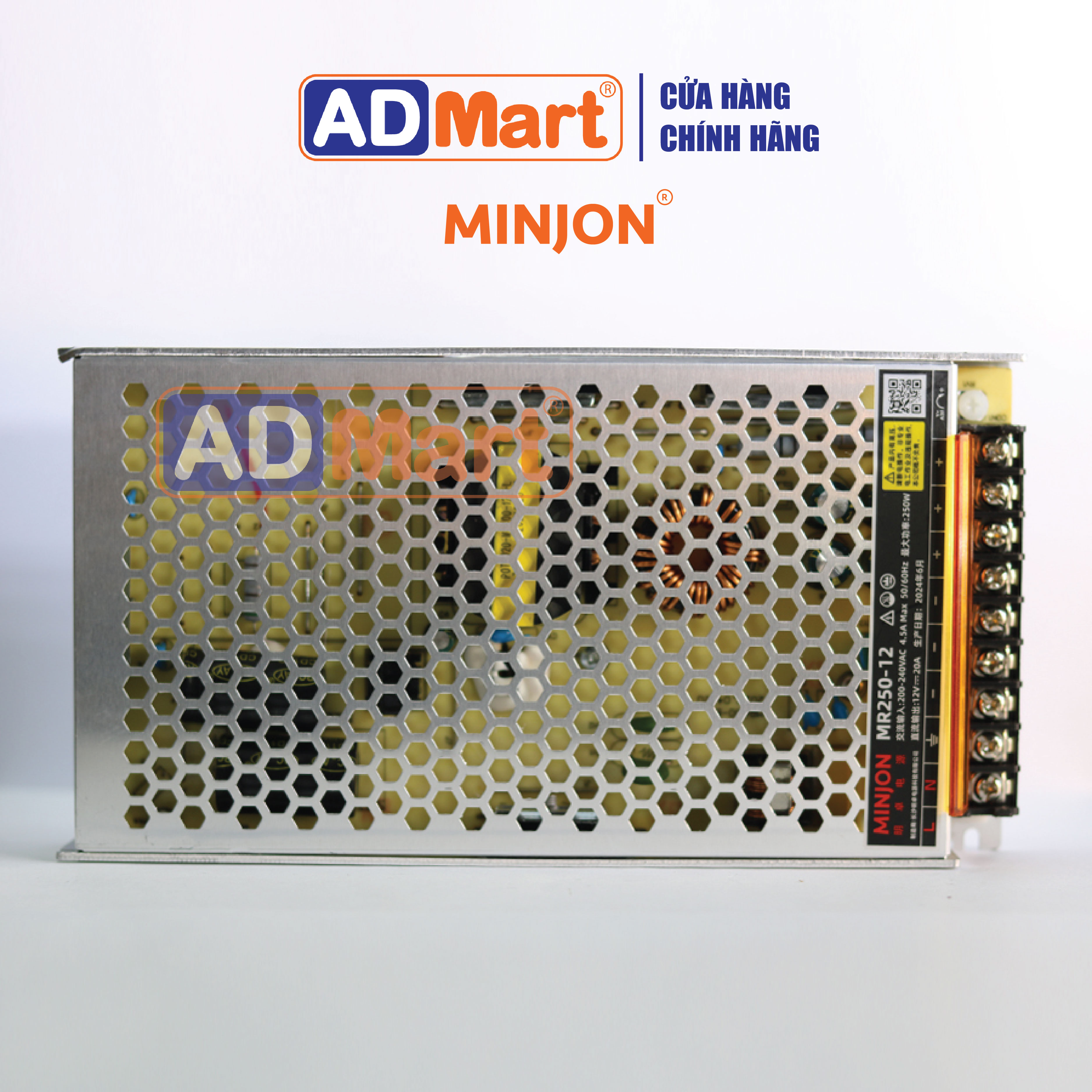 Nguồn Minjon MR250-12 trong nhà