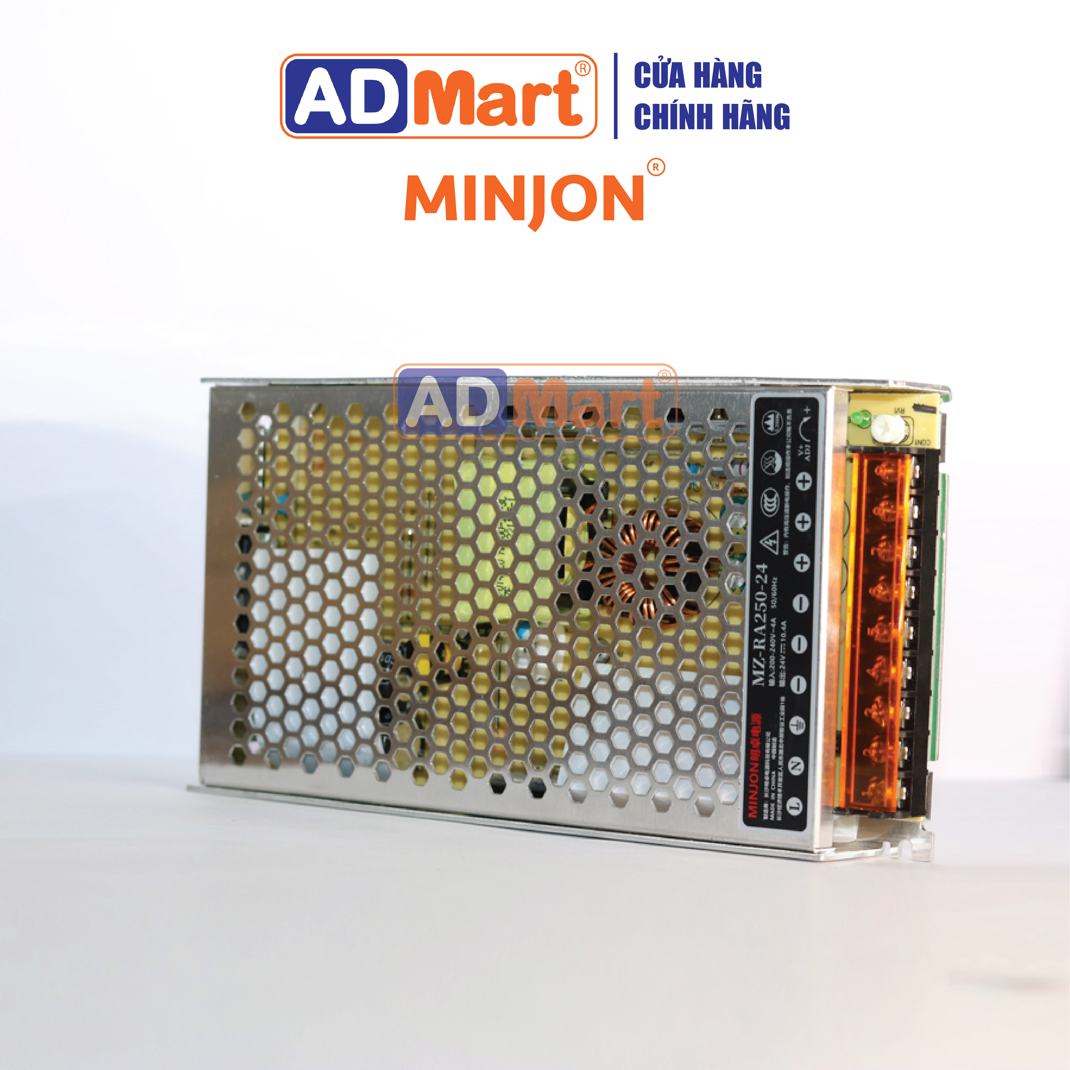 Nguồn Minjon MZ-RA250-24 trong nhà