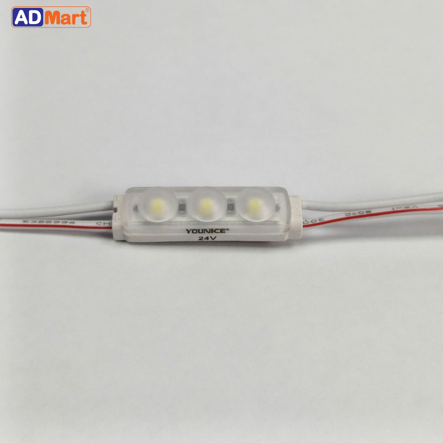 Led module 3 bóng 12V 0.72W ánh sáng trắng