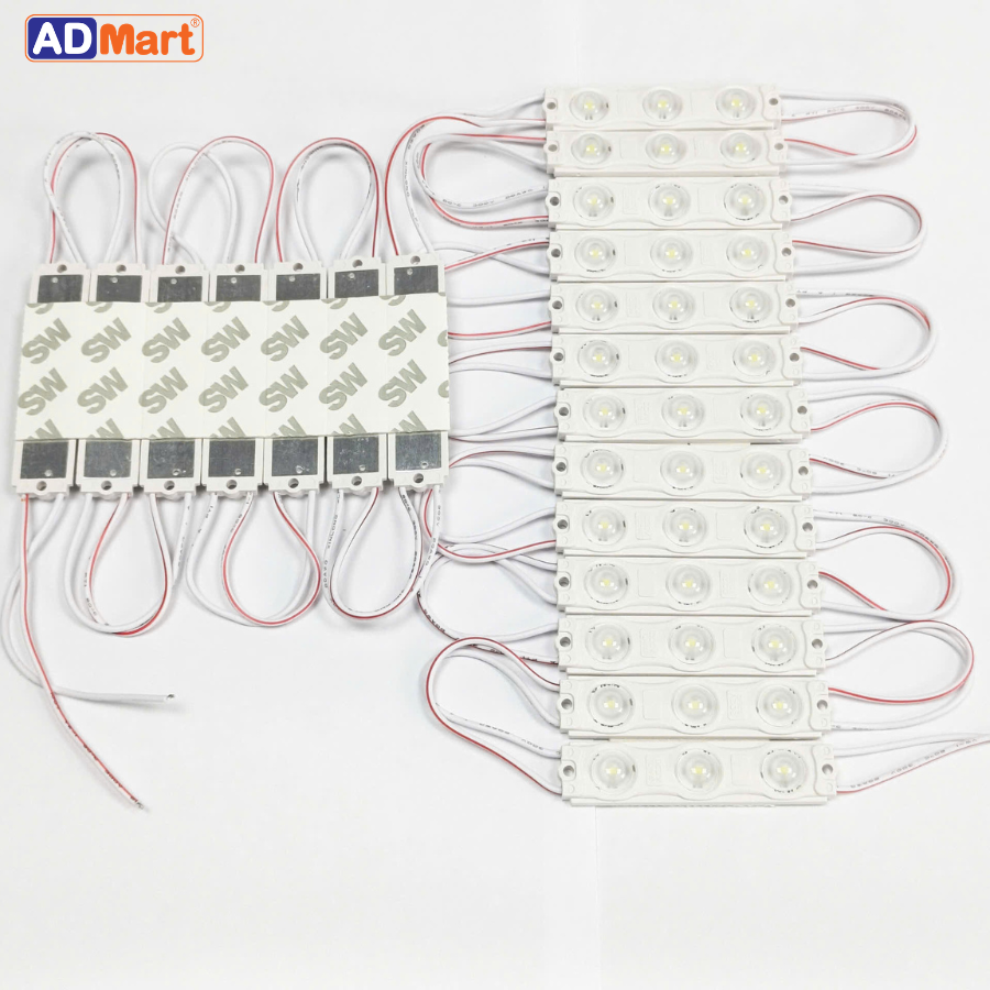 Led module 3 bóng 12V 1.08W ánh sáng trắng