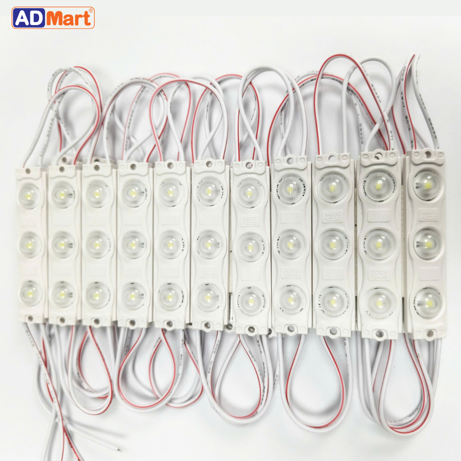 Led module 3 bóng 12V 0.72W ánh sáng đỏ