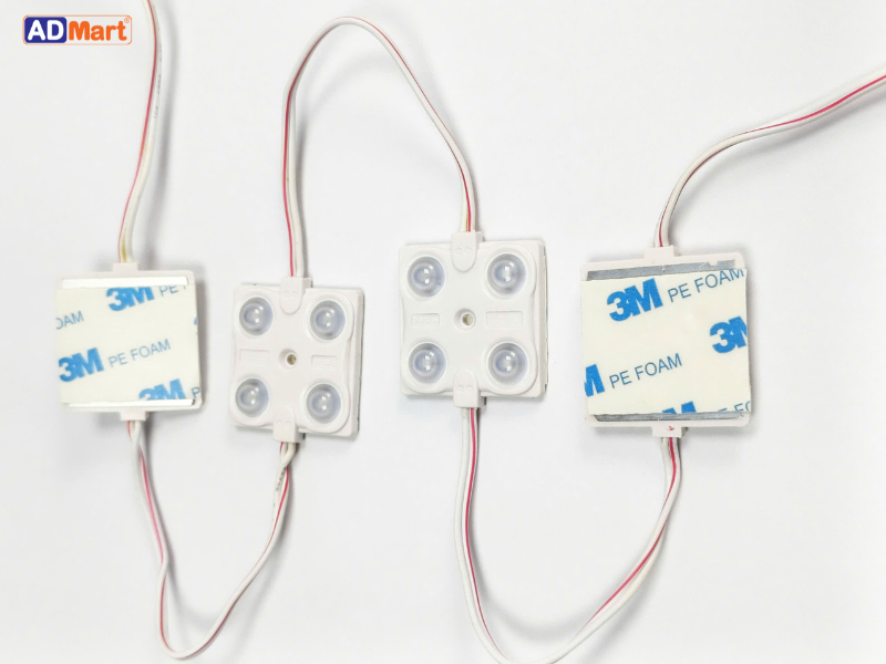 Led module 4 bóng 12V 0.72W ánh sáng đỏ