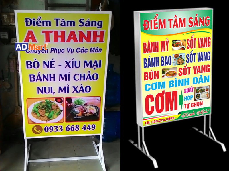 Bảng hiệu điểm tâm sáng là gì? Ưu điểm khi đầu tư