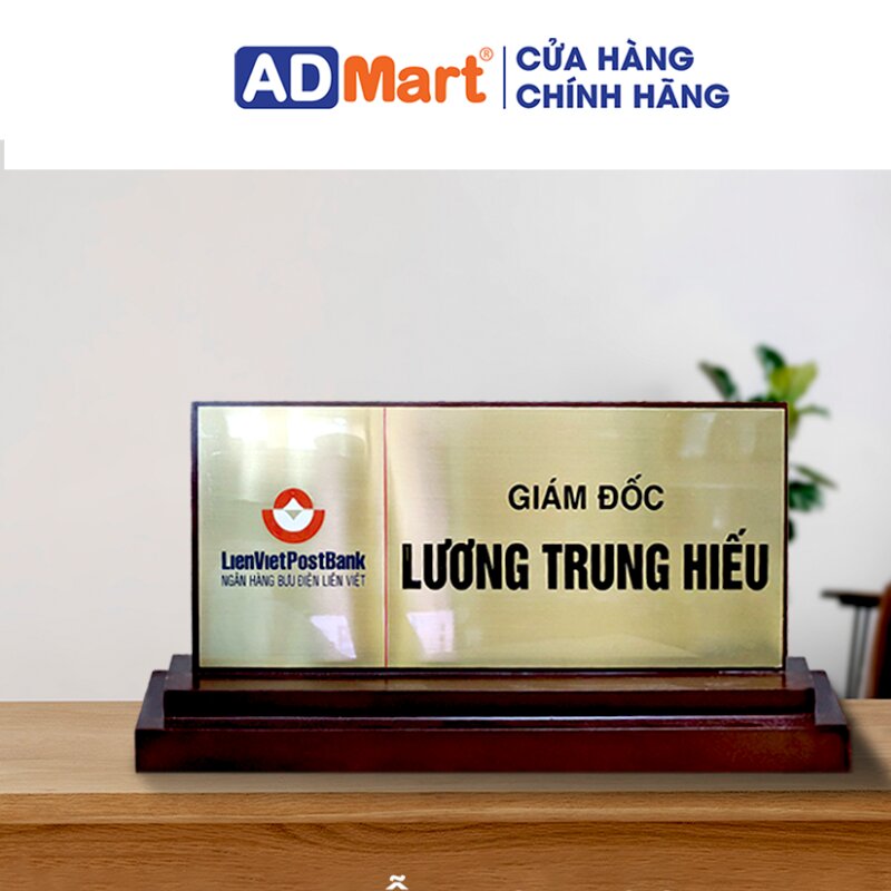 Biển Chức Danh Để Bàn: Lựa Chọn Hoàn Hảo Cho Văn Phòng Hiện Đại