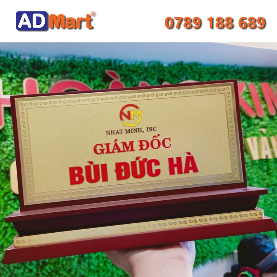 biển chức danh bền đẹp