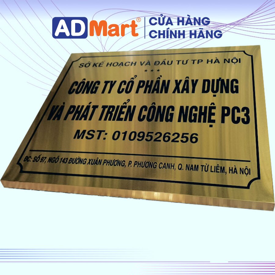 Biển chức danh công ty giúp tối ưu hóa không gian