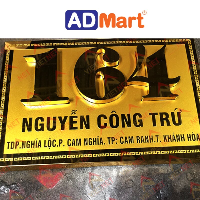 Tại Sao Biển Số Nhà Ăn Mòn Là Lựa Chọn Hoàn Hảo Cho Gia Đình Bạn?