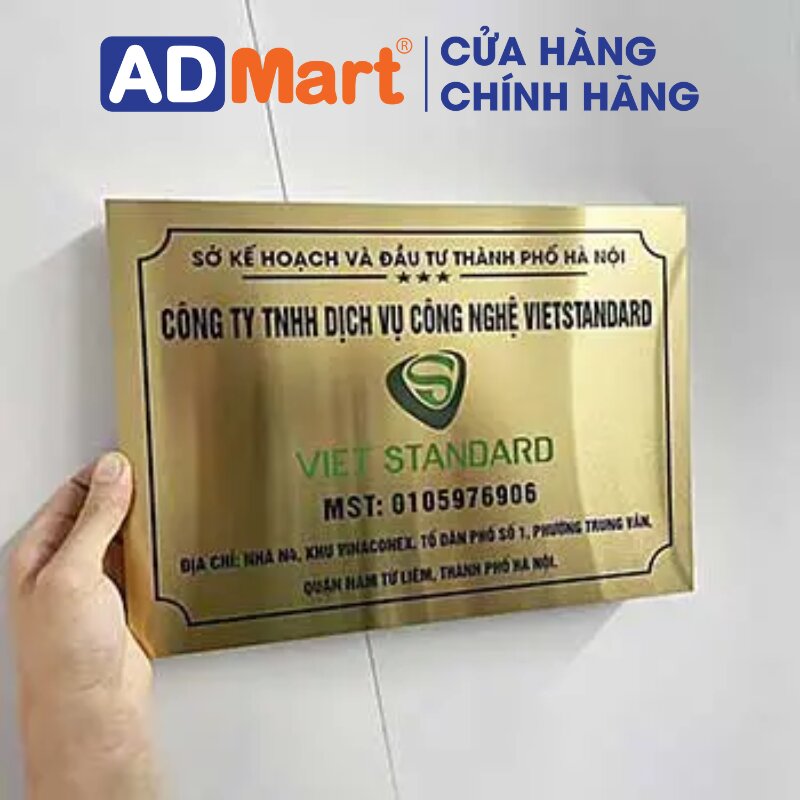 Biển Tên Công Ty Inox - Phong Cách Chuyên Nghiệp và Hiện Đại