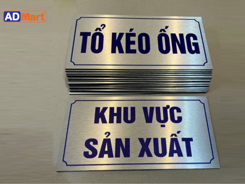 Giá in UV alu mới nhất và các yếu tố quyết định chi phí in